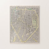 ヴィンテージベルギーの地図(1901年) ジグソーパズル (縦)
