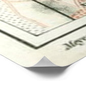 ヴィンテージベルギーの地図(1907年) ポスター (角)