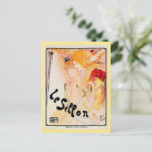 ヴィンテージベルギーアールヌーボールシロン ポストカード (スタンド正面)