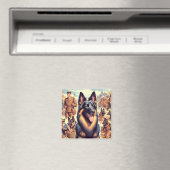 ヴィンテージベルギーテルブレンイラストレーション マグネット (インサイチュ (食洗機))