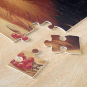 ヴィンテージベルギーテルヴル絵画ン ジグソーパズル (側面)