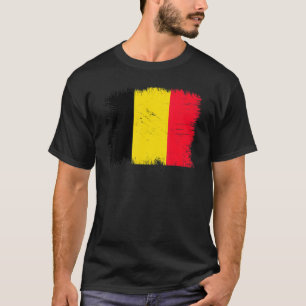ヴィンテージベルギー国旗ベルギー独立記念日 Tシャツ