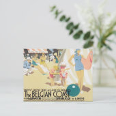 ヴィンテージベルギー沿岸 ポストカード (スタンド正面)