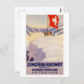 ヴィンテージベルネーズオブアランドスイストラベル ポストカード (正面/裏面)