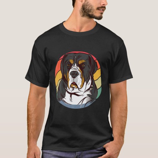 ヴィンテージベルネーズマウンテンドッグ Tシャツ (正面)