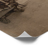 ヴィンテージベルファスト、アルバート記念通りシーン ポスター (角)