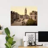 ヴィンテージベルファスト、アルバート記念通りシーン ポスター (ホームオフィス)