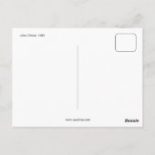 ヴィンテージベルフランスのエポック音楽堂とシェレー ポストカード (裏面)