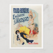 ヴィンテージベルフランスのエポック音楽堂とシェレー ポストカード (正面)