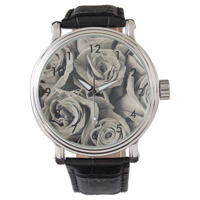 ヴィンテージベルベット美しい 腕時計 (正面)