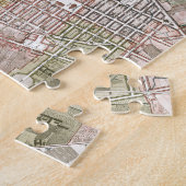 ヴィンテージベルリンの地図(1811年) ジグソーパズル (側面)