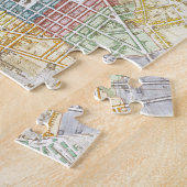 ヴィンテージベルリンの地図（1846年） ジグソーパズル (側面)