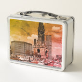 ヴィンテージベルリンカイザーウィルヘルム記念教会 メタルランチボックス (裏面)