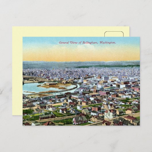 ヴィンテージベルリンガムWAの一般見解 ポストカード (正面/裏面)