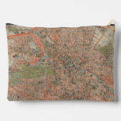 ヴィンテージベルリンマップトイレタリーバッグ アクセサリーポーチ (裏面)