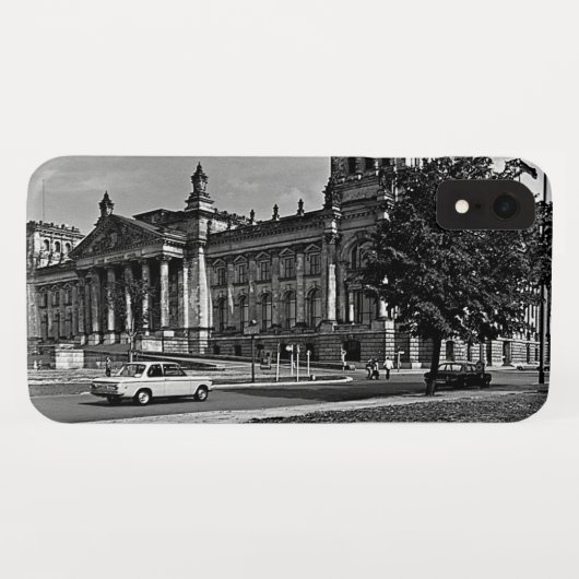 ヴィンテージベルリンライクスタグ議会 Case-Mate iPhoneケース (裏面(横))