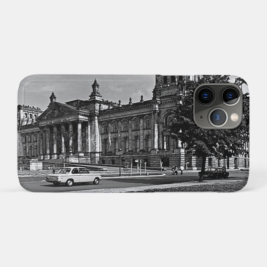 ヴィンテージベルリンライクスタグ議会 Case-Mate iPhoneケース (裏面(横))