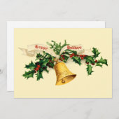 ヴィンテージベル、ミスタントー&ホリー シーズンカード (正面/裏面)