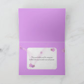 ヴィンテージベローズカメラ誕生日 カード (内部)