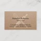 ヴィンテージベーカリーウィスクロ素朴ゴクラフト 名刺 (裏面)