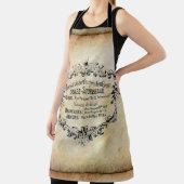 ヴィンテージベーカリーカフェコンフィセリーシェフ調理師 エプロン (インサイチュ)