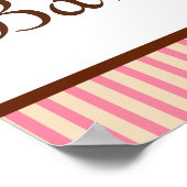 ヴィンテージベーカリーサインアートプリント ポスター (角)