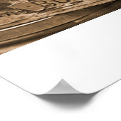 ヴィンテージベーカリー広告ポスター/プリント ポスター (角)