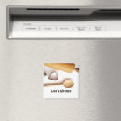 ヴィンテージベーキングス転がプーンのピンキッチンマグネット マグネット (インサイチュ (食洗機))