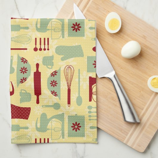 ヴィンテージベーキング キッチンタオル (四つ折り)
