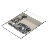 ヴィンテージベークライト燭台電話 ノートブック (左側)