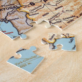 ヴィンテージベーコンズヨーロッパ地図ジグソーパズル ジグソーパズル (側面)