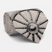 ヴィンテージベージュとブラウン航海のグラフィック ネクタイ (ロール)