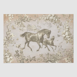 ヴィンテージベージュウマエレガントーズフローラトイレクラフト 薄葉紙