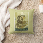 ヴィンテージベージュエジプト旅行ポスター クッション (ブランケット)