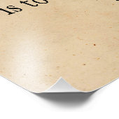 ヴィンテージベージュパーチメント紙アディソン読引用文 フォトプリント            (角)