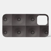 ヴィンテージベースのスピーカ：クラシック背景 Case-Mate iPhoneケース (裏面 (横))