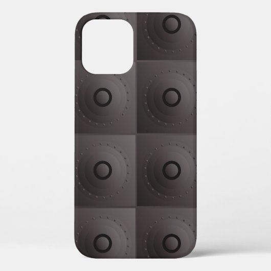 ヴィンテージベースのスピーカ：クラシック背景 Case-Mate iPhoneケース (裏面)