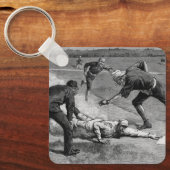 ヴィンテージベースボールバイトゥーレ・デ・タルストラップ, 1885 キーホルダー (正面)