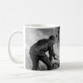 ヴィンテージベースボールバイトゥーレ・デ・タルストラップ， 1885 コーヒーマグカップ (左)