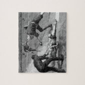 ヴィンテージベースボールバイトゥーレ・デ・タルストラップ, 1885 ジグソーパズル (縦)