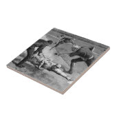 ヴィンテージベースボールバイトゥーレ・デ・タルストラップ， 1885 タイル (側面)