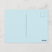 ヴィンテージベ絵画ニスのはがき ポストカード (裏面)