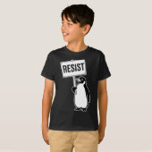 ヴィンテージペおもしろいンギンのレジスクールト Tシャツ (正面フル)
