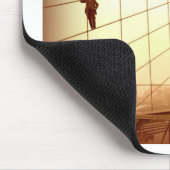 ヴィンテージペインターズブルックリンブリッジ マウスパッド (コーナー)