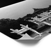 ヴィンテージペキン寺天国公園 ポスター (角)