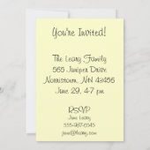 ヴィンテージペタルズのご招待 招待状 (裏面)