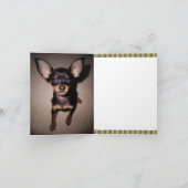 ヴィンテージペット損失記念カード カード (内部)