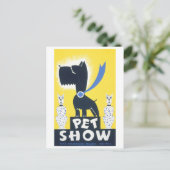 ヴィンテージペット用WPAポスター葉書 ポストカード (スタンド正面)