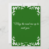 ヴィンテージペット聖パトリックの日孫 シーズンカード (裏面)