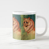 ヴィンテージペット長毛橙猫 ジャンボコーヒーマグカップ (右)